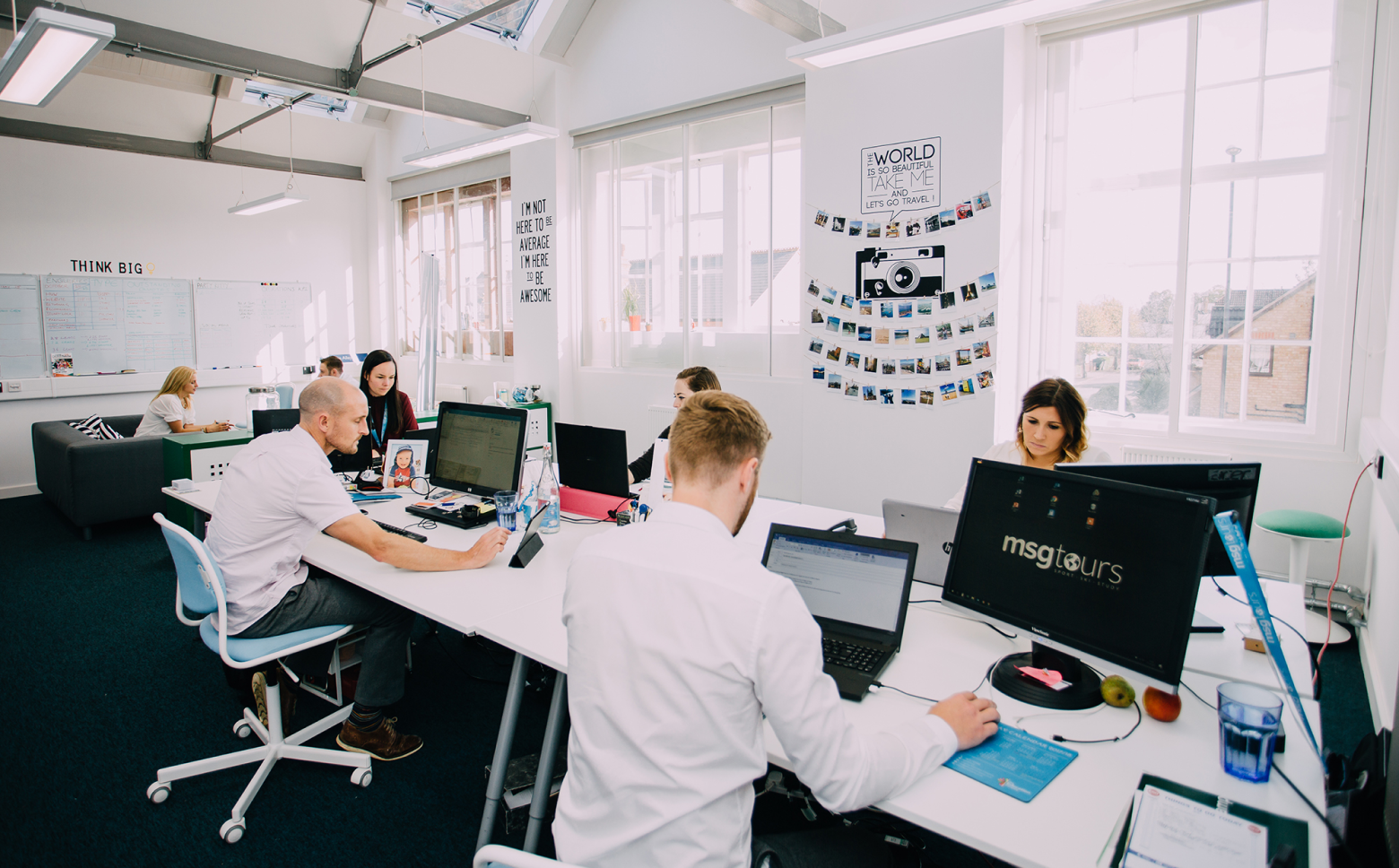 staff image in office