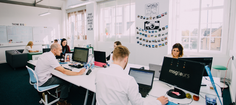 staff image in office