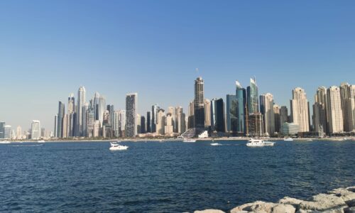 dubai marina view Dubai view from Marina