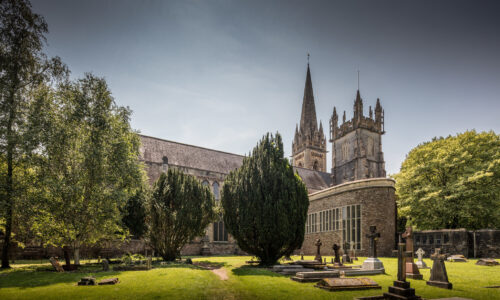 Cardiff Cathedral exterior view