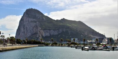 View of the Gibraltar Rock