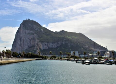View of the Gibraltar Rock