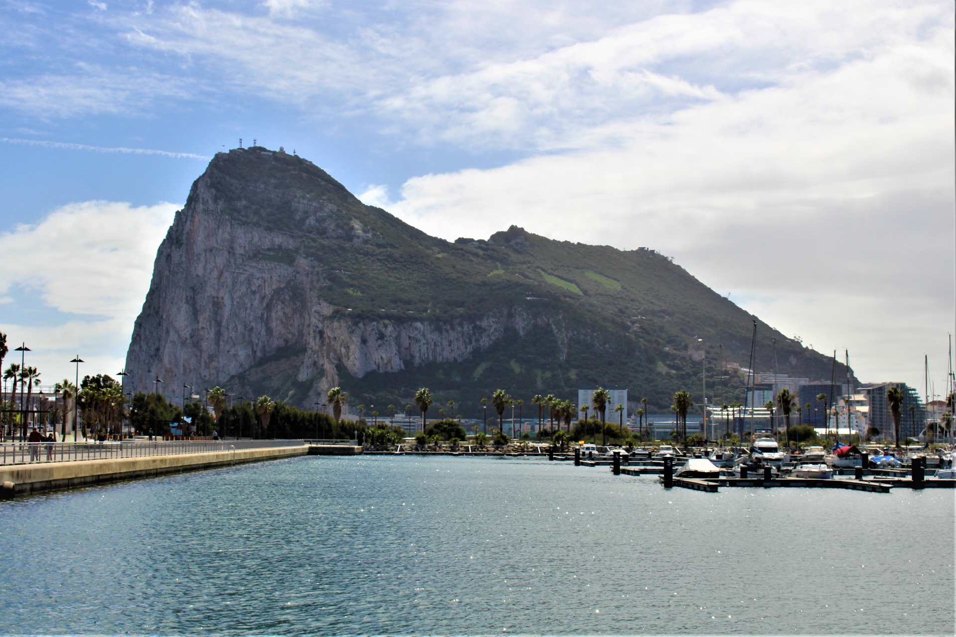 View of the Gibraltar Rock