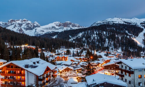 View of Madonna di Campiglio