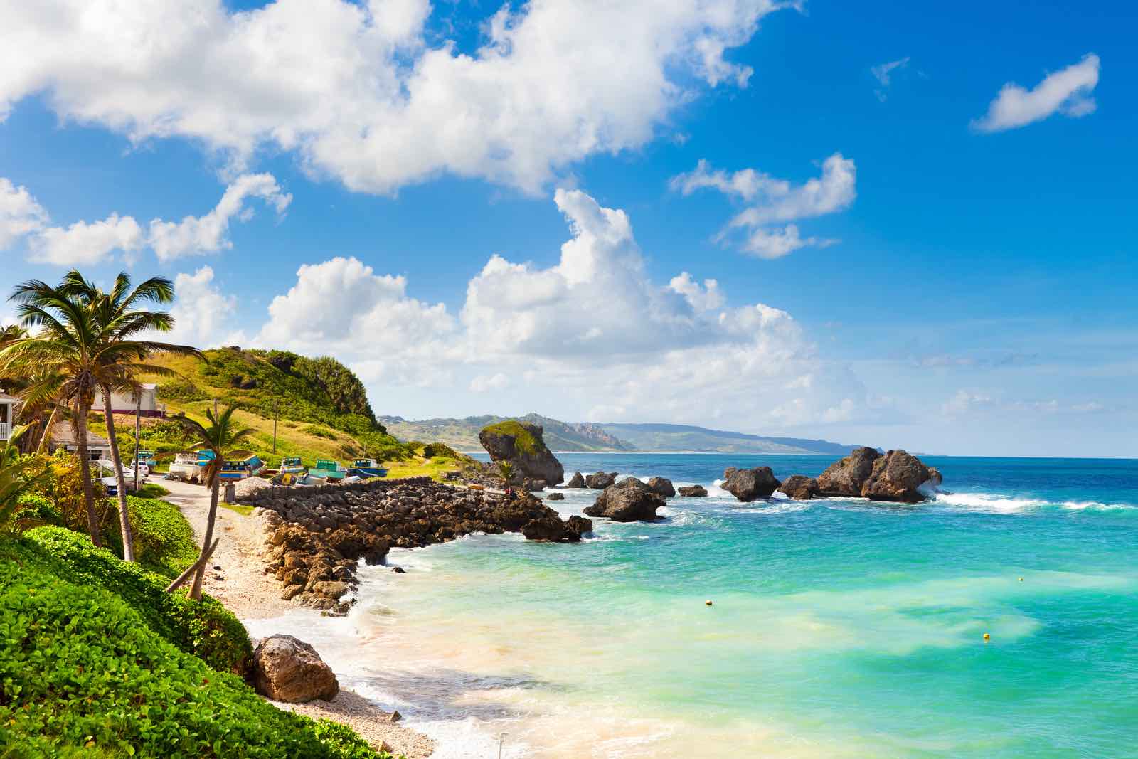 Bathsheba, East coast of Barbados, Lesser Antilles.