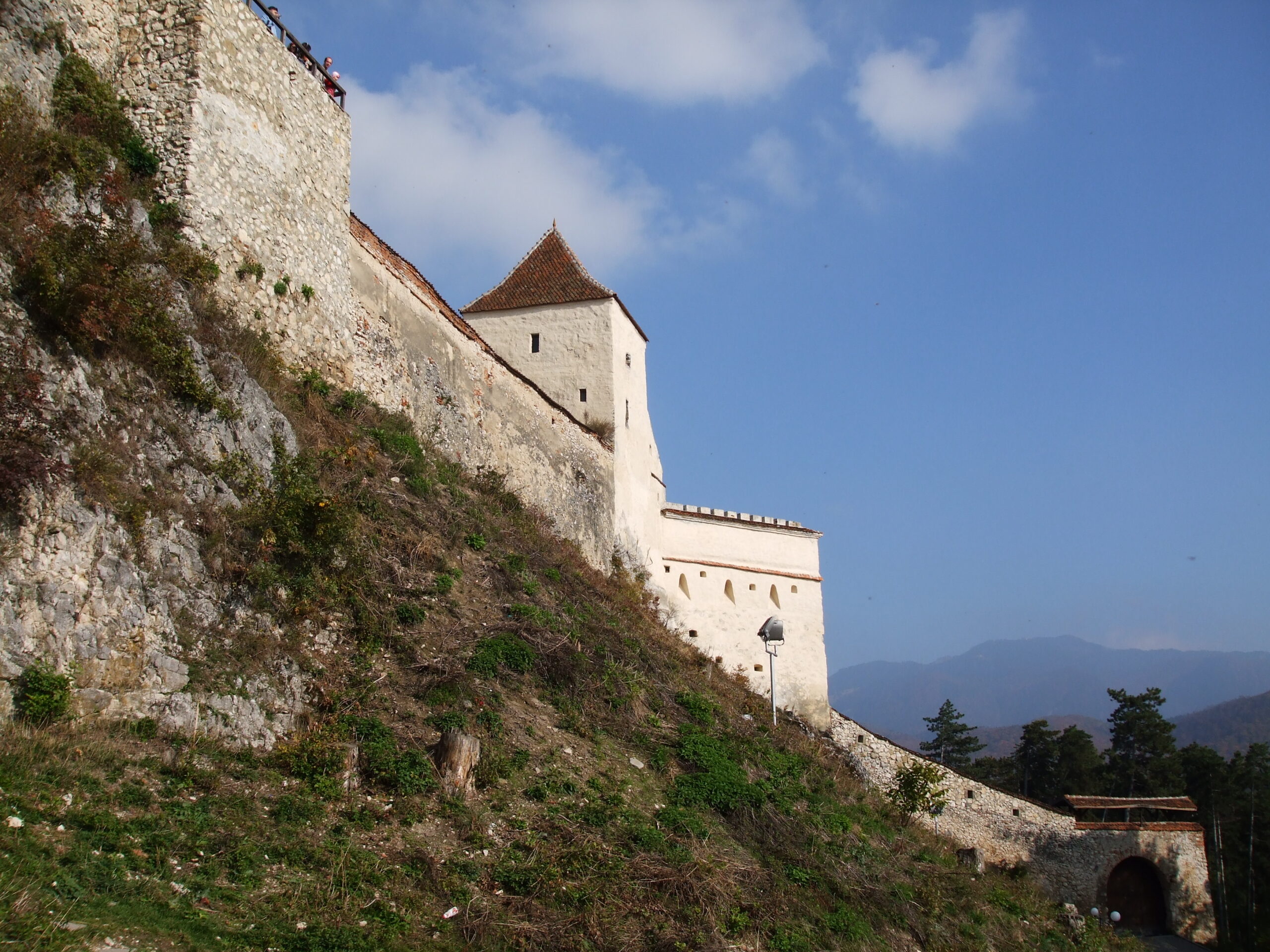 Romania Brasov Rasnov Fortress