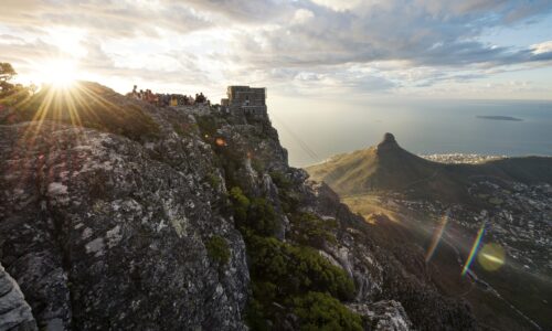 South Africa Cape Town (2) South Africa Cape Town view from top of Table Mountain
