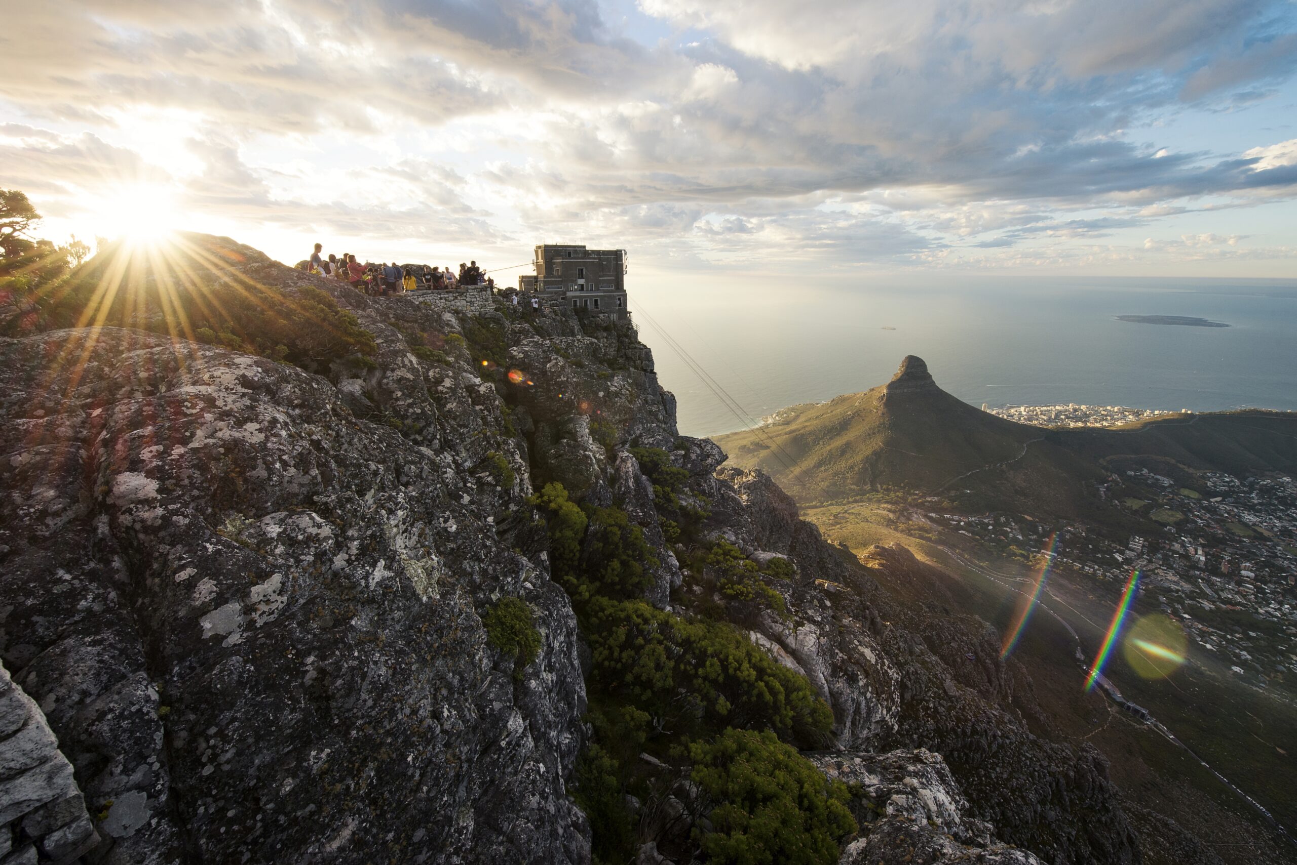 South Africa Cape Town (2) South Africa Cape Town view from top of Table Mountain