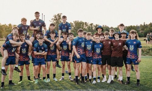 Team pic DT (1) Dyffryn Taf rugby image in Canada on tour
