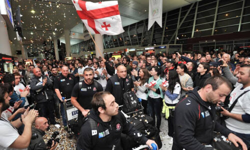 georgia 2 Georgia celebration rugby tour