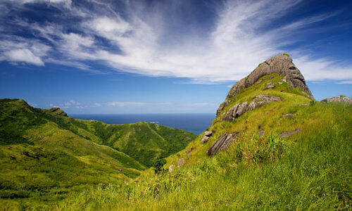 Mountain in Waya islands Fiji Mount Tomanivi