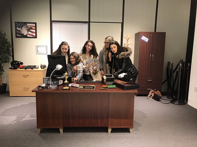 Tonyrefail School: Media trip to New York