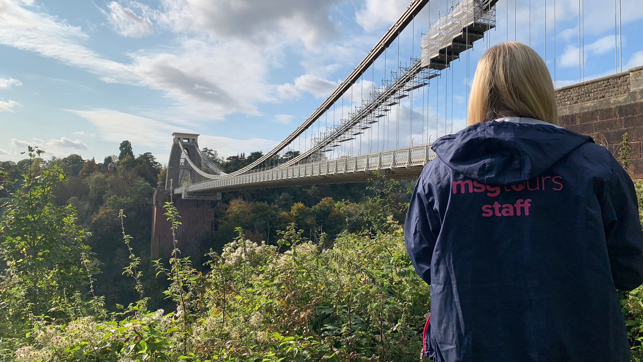 MSG at Clifton Suspension Bridge